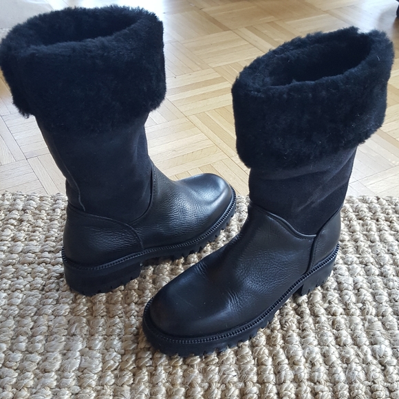 Coach Shearling Boots - Picture 3 of 8